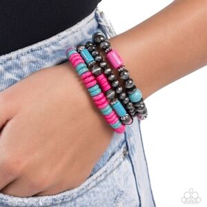 Colorful Beaded Bracelet Set